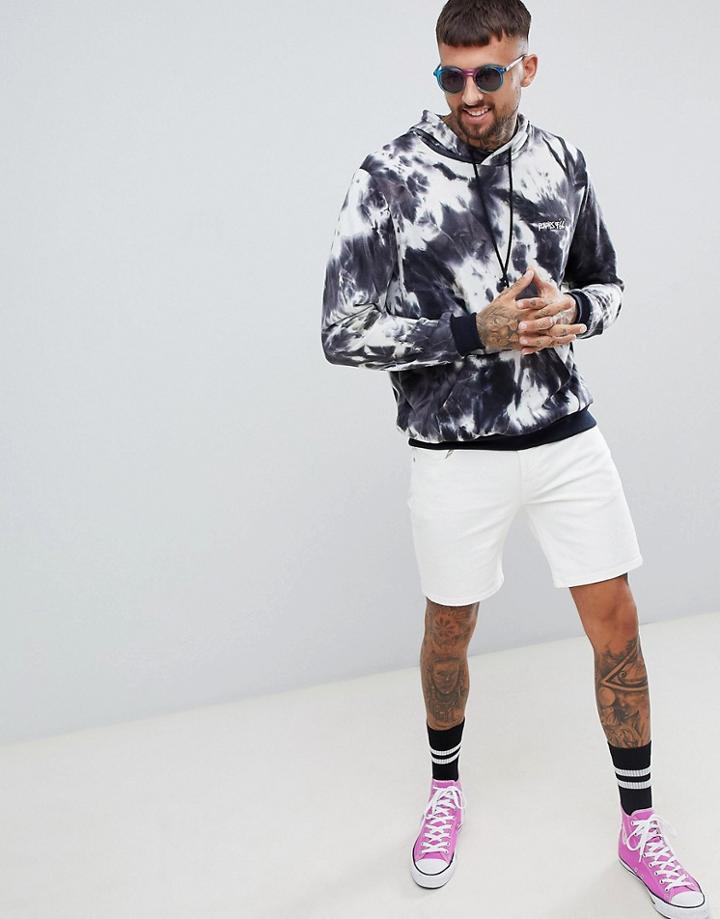 Roadies Of 66 Tie Dye Hoodie - White