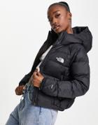 The North Face Hyalite Down Hooded Jacket In Black