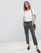 Esprit Soft Tie Waist Pants - Gray