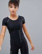 Skins Short Sleeved Top - Black