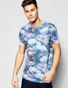 Asos T-shirt With Vintage Hawaii Print - Multi