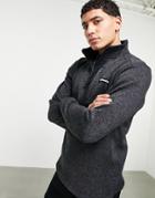 Columbia Sweater Weather Half Zip Fleece In Black