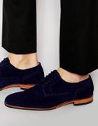Hugo By Hugo Boss Suede Shoes - Blue