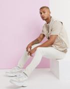 Asos Design Super Skinny Jeans In Ecru-cream