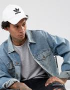 Adidas Originals Trefoil Cap In White Br9720 - White