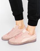 Puma Suede Classic Sneakers In Pink - Pink