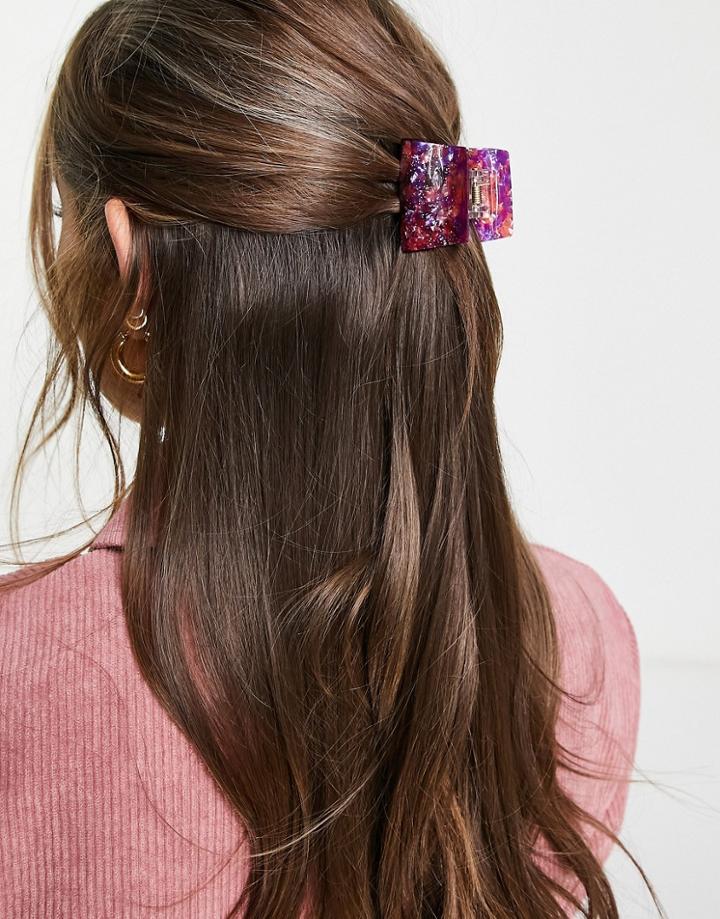Pieces Hair Shark In Purple Resin