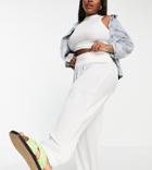 Vero Moda Curve Beach Pants In White