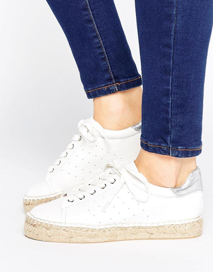 Kg Billie Espadrille Sneaker - White