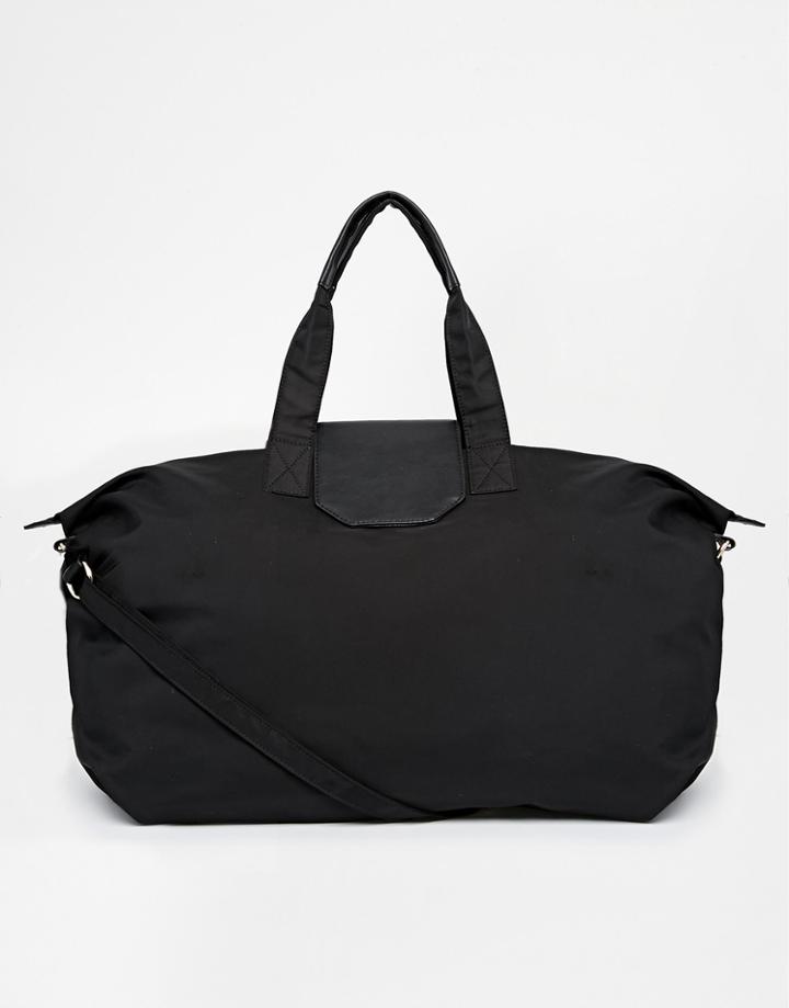 Asos Large Nylon Carryall - Black