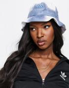 Adidas Bucket Hat In Blue And Purple Tie Dye