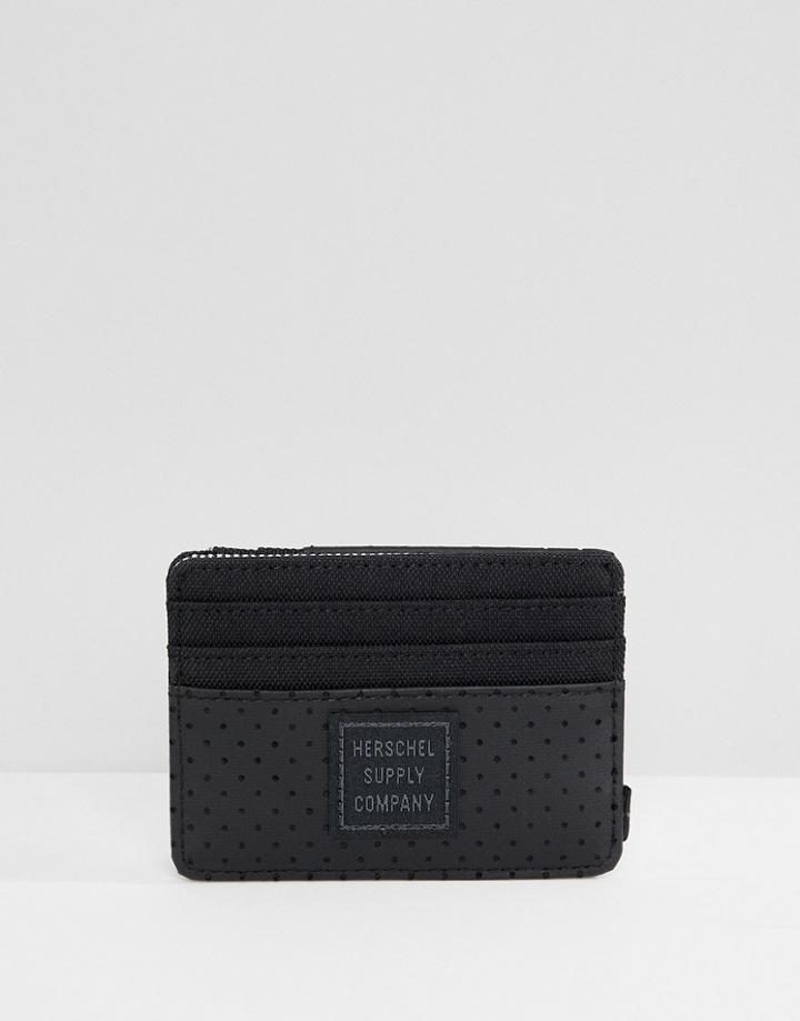 Herschel Supply Co Felix Aspect Card Holder - Black