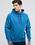 The North Face Hoodie With Hood Logo In Blue - Blue