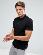 Burton Menswear Black Stretch Polo - Black