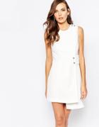 Finders Keepers 60s Shift Dress In Ivory - Ivory