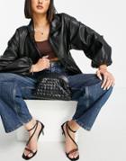 Call It Spring By Aldo Janetty Vegan Woven Cross Body Bag In Black