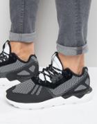 Adidas Originals Tubular Runner Weave Sneakers - Black