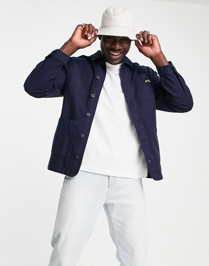Stan Ray Painters Jacket In Blue