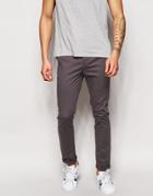 Asos Skinny Chinos - Washed Black