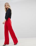Ivyrevel Wide Leg Jersey Pants - Red