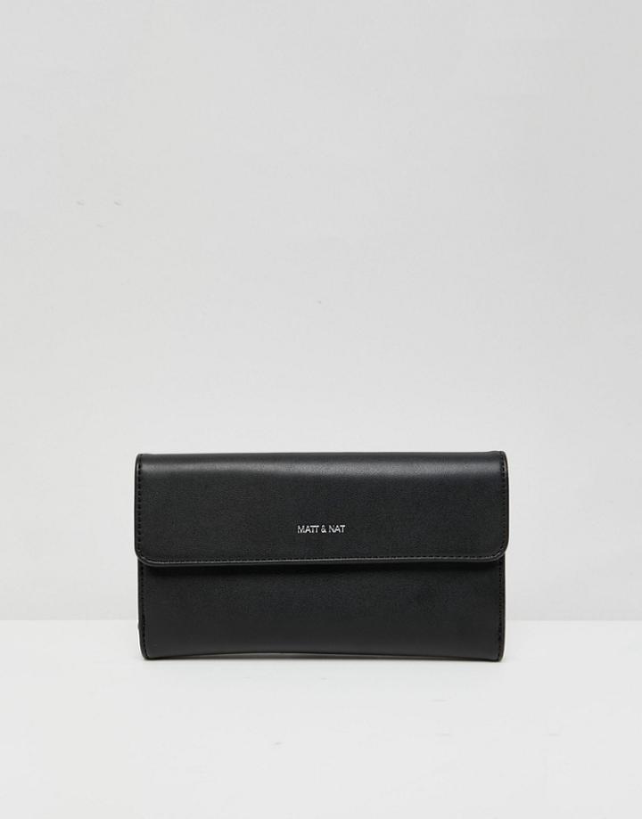 Matt & Nat Vegan Leather Connolly Loom Purse - Black