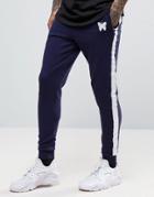 Good For Nothing Skinny Fit Joggers In Navy - Navy