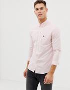 Selected Homme Classic Oxford Shirt-pink