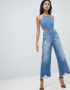 Dl1961 Liv Denim Jumpsuit - Blue