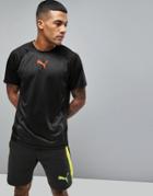 Puma Running Vent Short Sleeved T-shirt In Black 51458001 - Black