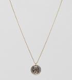 Estella Bartlett Gold Plated Coin Necklace - Gold