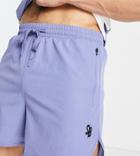 South Beach Polyester Shorts In Blue - Mblue
