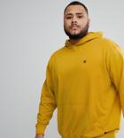 Replika Plus Pullover Hoodie In Mustard - Yellow