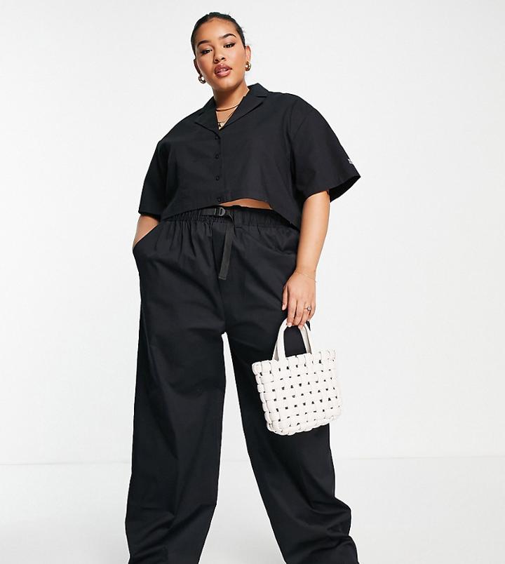 Dr Denim Plus Ebby Shirt In Black - Part Of A Set