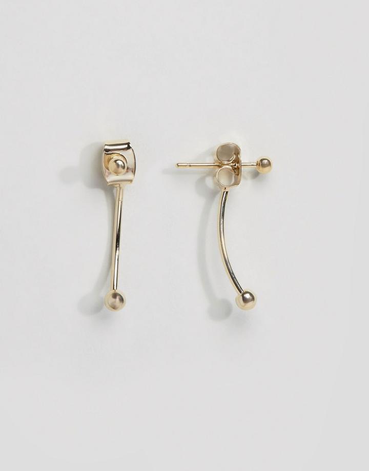 Limited Edition Fine Ball Swing Earrings - Gold