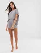 Asos Design Rib Jersey Mix & Match Pyjama Short