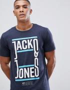 Jack & Jones Large Logo T-shirt - White
