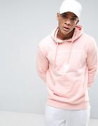 Devote Dove Print Hoodie - Pink