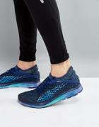 Puma Running Speed Ignite Netfit Sneakers In Blue 18994201 - Blue
