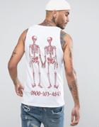 Systvm Origin Regular Skeleton Tank - White