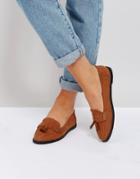 London Rebel Wide Fit Loafer - Tan