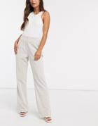 4th + Reckless Tailored Pants Two-piece In Stone-white