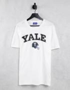 Yale Oversized T-shirt In White