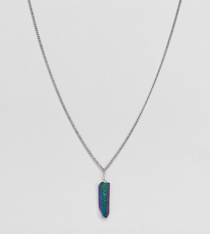 Reclaimed Vintage Inspired Pendant Necklace Exclusive To Asos - Silver