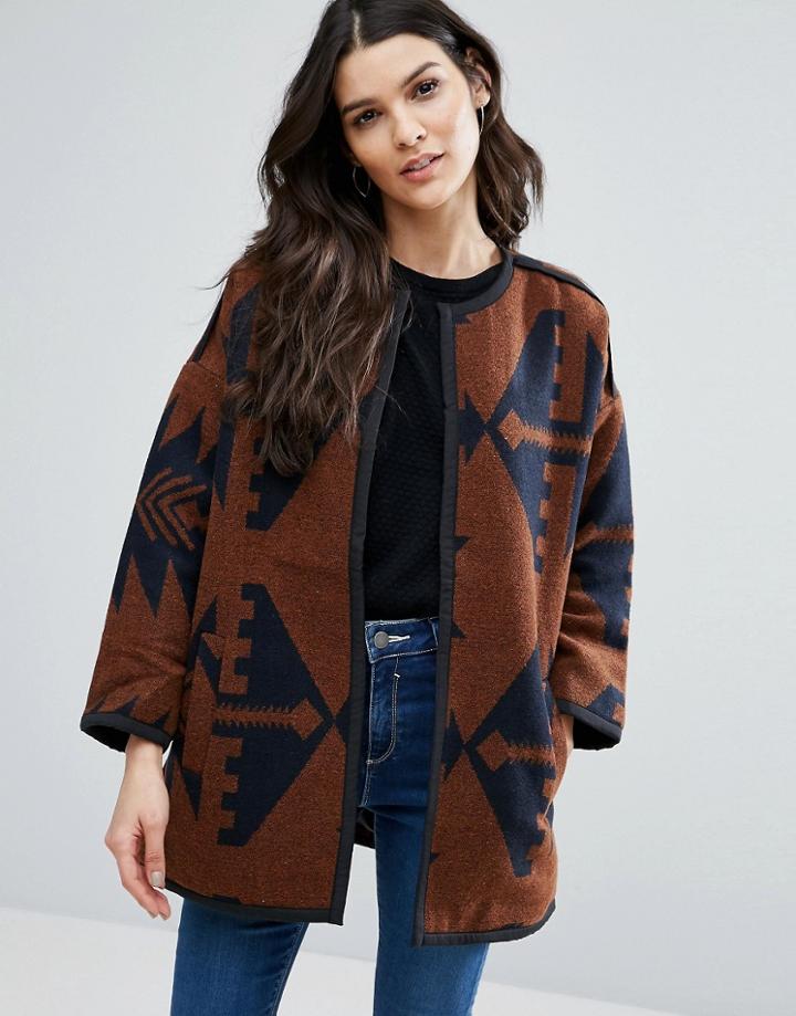 Vero Moda Graphic Print Jacket - Multi