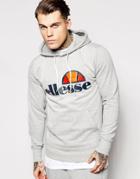 Ellesse Hoodie With Classic Logo - Gray
