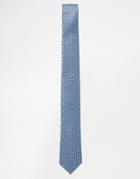 Ted Baker Micro Paisley Tie - Blue