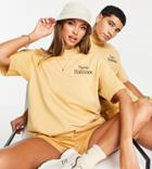 New Balance Cookie T-shirt In Tan-brown