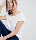 New Look Petite Organic T-shirt - White