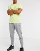 Nike Revival Cuffed Sweatpants In Pale Black