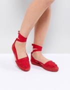 Kurt Geiger Margo Espadrilles - Red